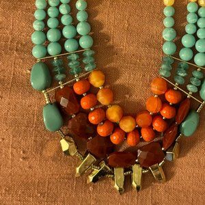 Anthropologie Layered Necklace // Costume Jewelry